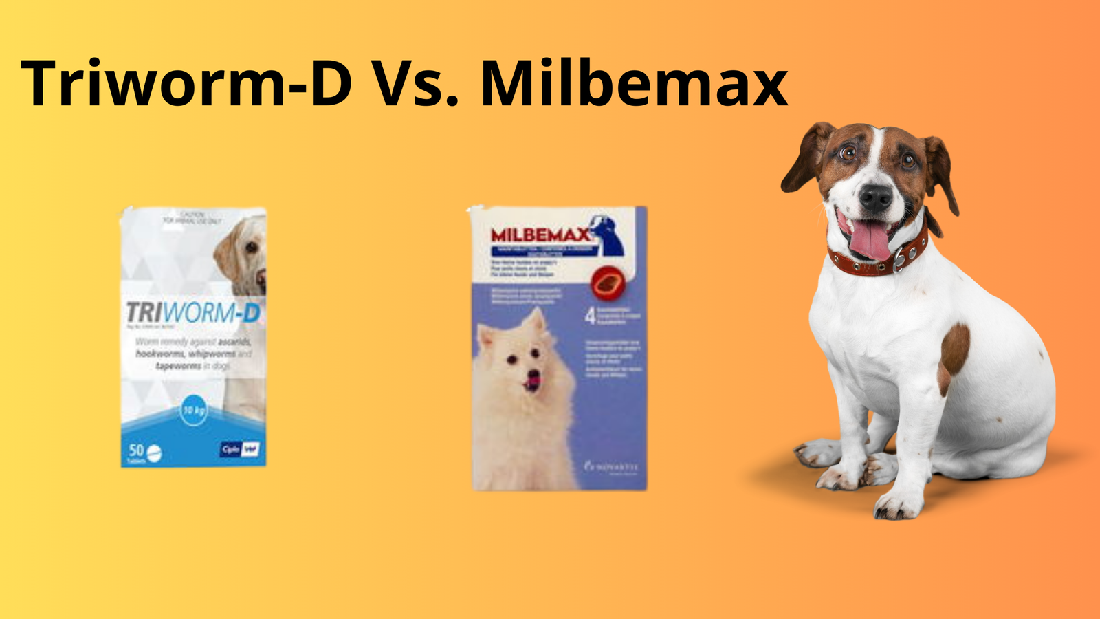 Triworm-D vs. Milbemax: Choosing the Right Deworming Solution for Your Dog