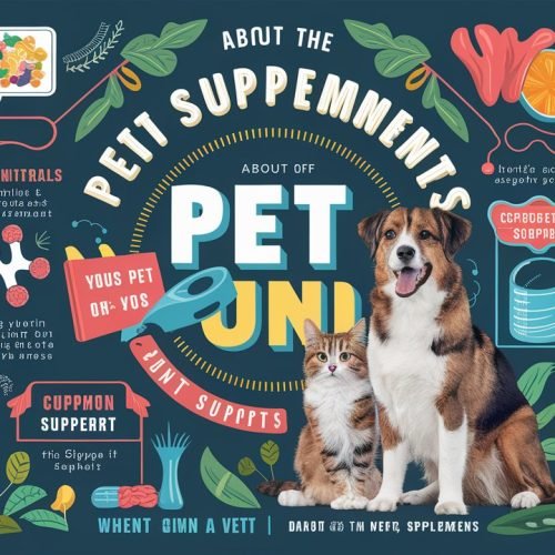 Understanding the Role of Supplements in Your Pet’s Diet: What You Need to Know